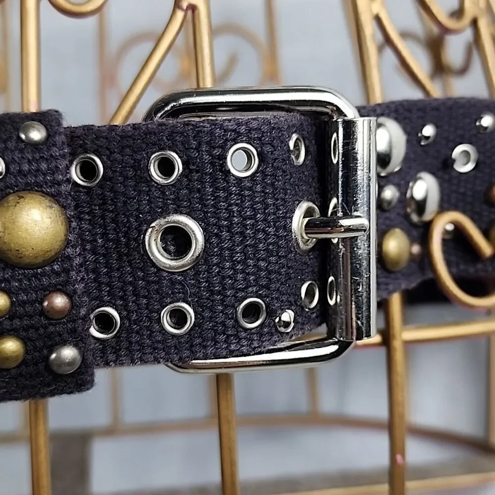 Vintage Grommet and Stud Size Medium EXPRESS Belt